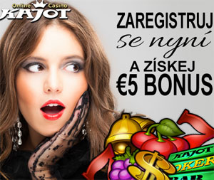 Kajot Casino Zdarma 5€ Bonus